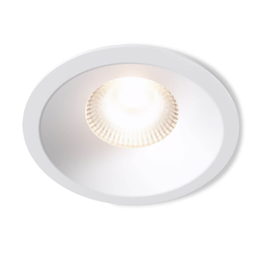 Alasvalo Plejd DWN-02, 8W, IP44, 2200-4000K,  Ø94*40mm, valkoinen