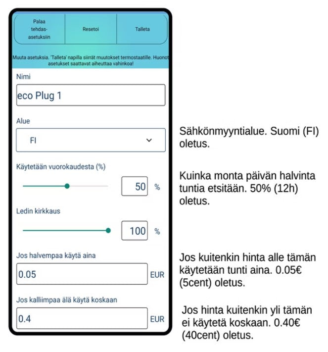 Älypistorasia Tsense ecoPlug