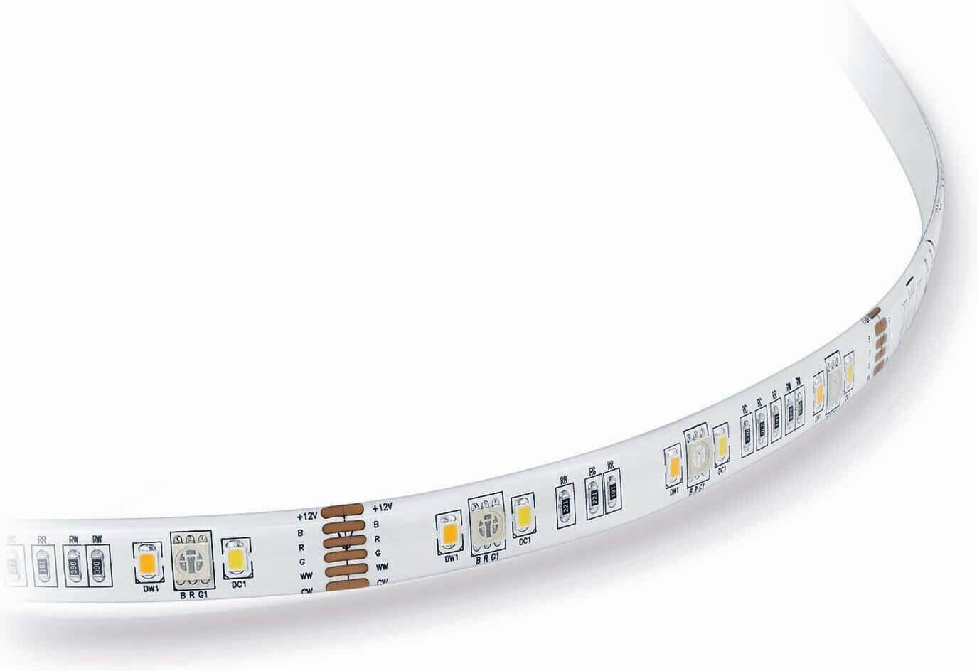 WiZ LED-valonauhan jatkopala 1m, RGBW, 880lm, WiFi