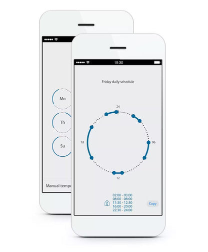 Yhdistelmätermostaatti DEVIreg Smart Pure White